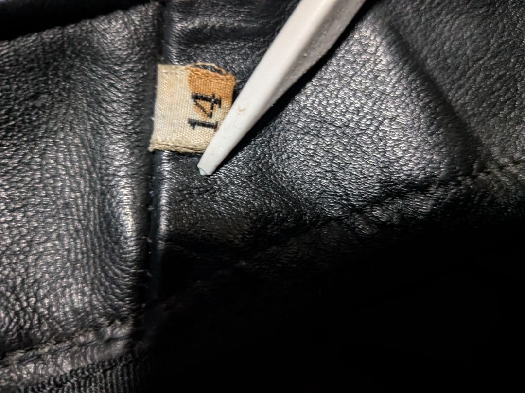 希少 Lesco レザージャケット トミーゲレロ エディスリマン ギャロ 70s