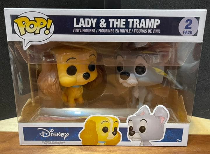 Funko POP! わんわん物語 レディ＆トランプ 限定 ファンコ