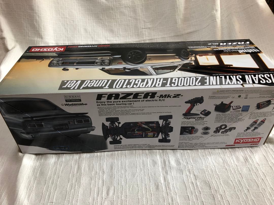 ★京商★日産スカイライン1/10 2000ＧＴＲ　ラジコン　　　ハコスカ
