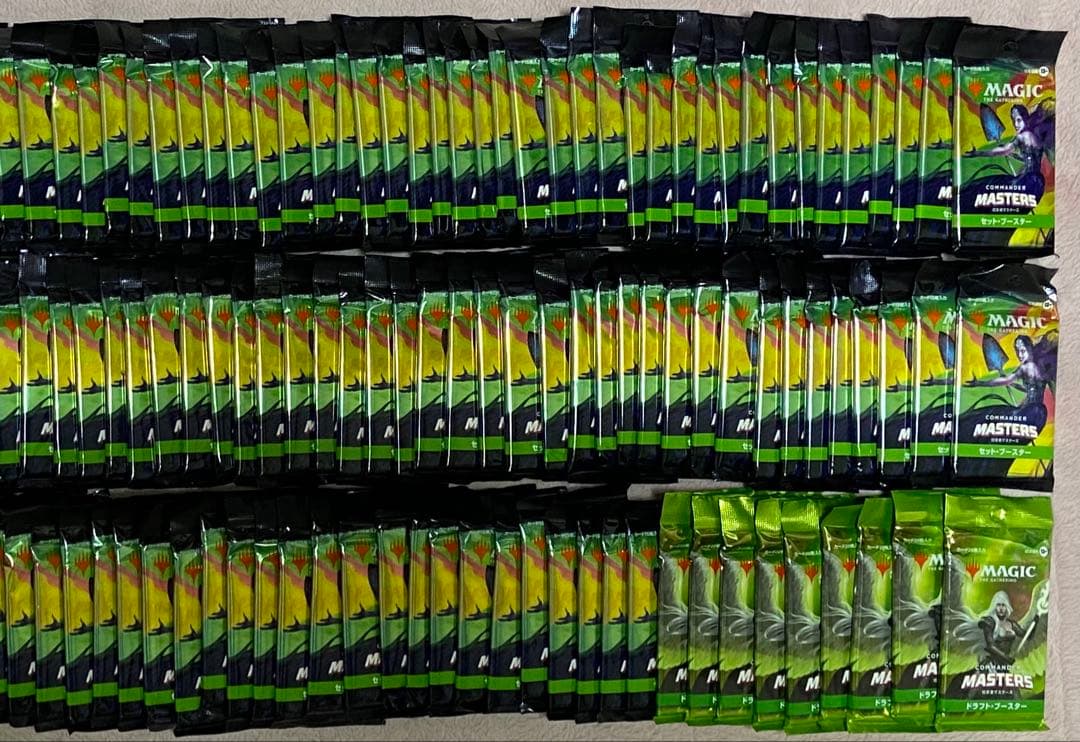 MTG マジックザギャザリング 統率者マスターズ セット ブースター 計133点