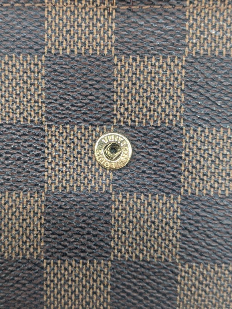 ルイヴィトン　LOUISVUITTON　N61654 ダミエ　ポルトモネビエ