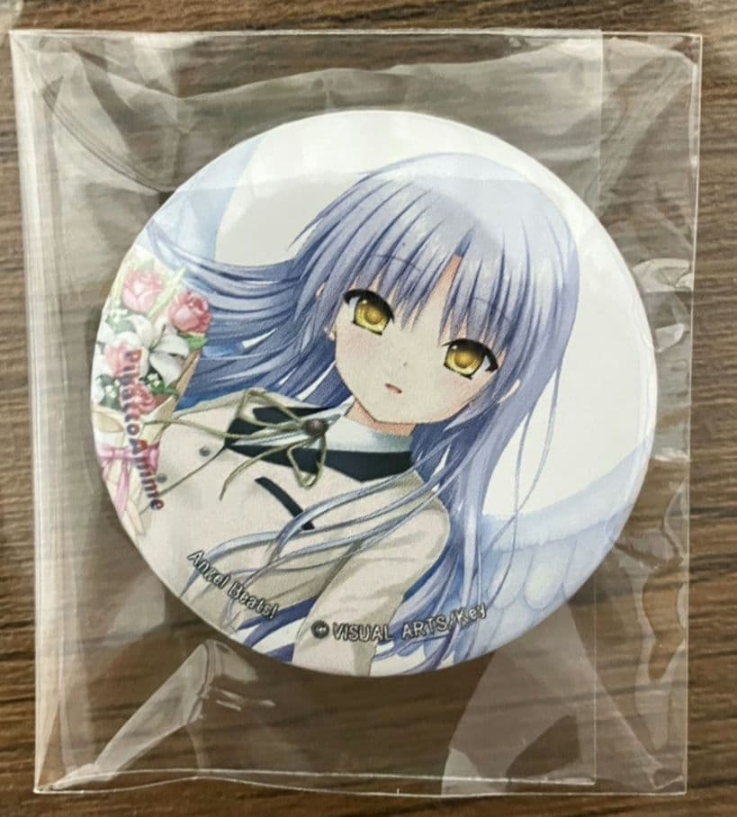 Angel Beats! 立華かえで44mm缶バッジ 10個