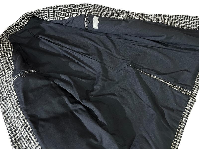 定価99360円 マーガレットハウエル 千鳥柄 ツイード チェスター コート S