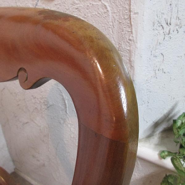 イギリス アンティーク 家具 バルーンバックチェア 椅子 イス 英国 4303e