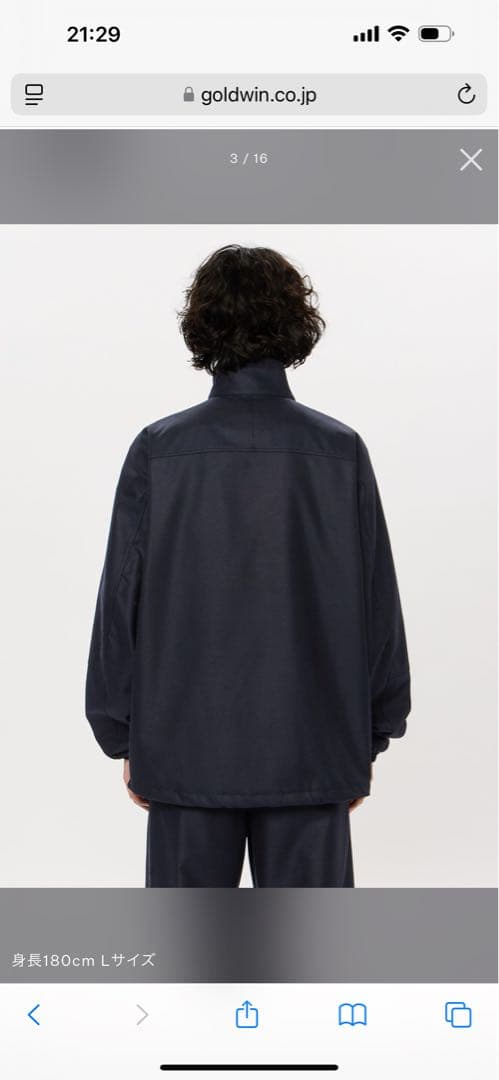 ノースフェイス　NP72460 ウーリーハイドレナジャケット アーバンネイビー