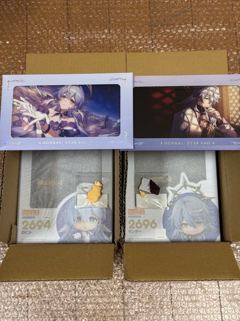 完全未開封　ねんどろいど ロビン　サンデー　崩壊スターレイル　アクリル特典付き