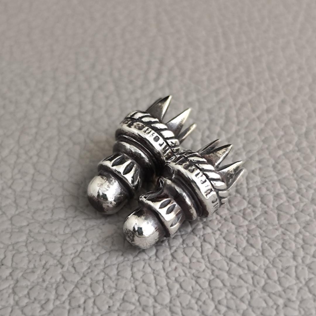 CHROME HEARTS クロムハーツ ボロチップ 2個セット SV925