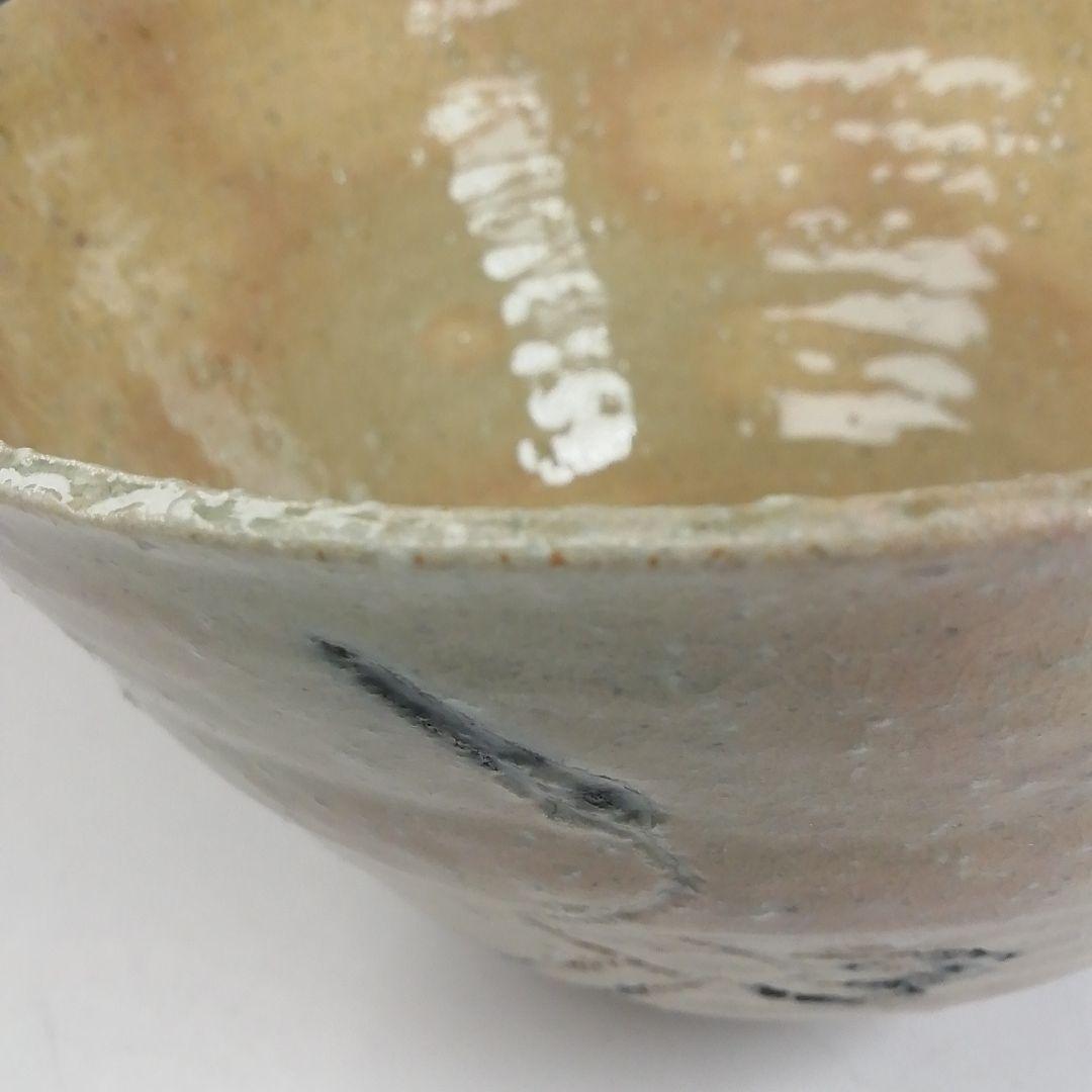 Ｔ４０６　茶碗　『立鶴　茶碗』『西尾香舟 造』　共箱　抹茶碗　茶道具