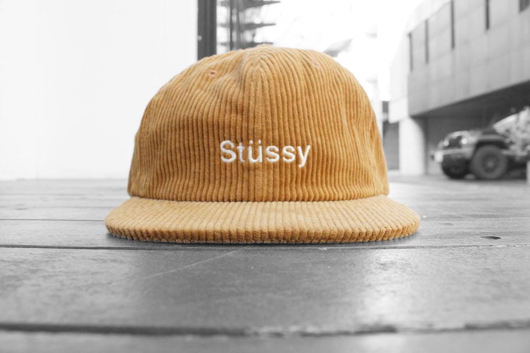 激レア　Stüssy コーデュロイキャップ