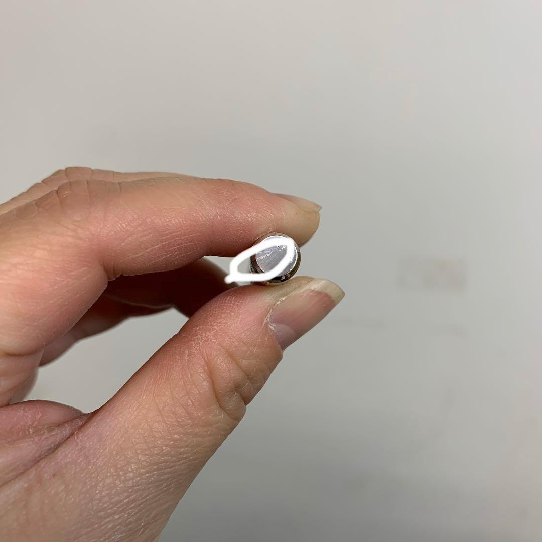 カルティエ 万年筆 ペン先 18K 750 刻印 シルバー ゴールド