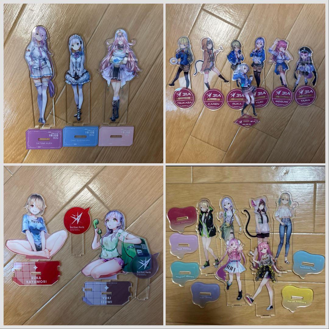 RT-109099専用 アクリルスタンド ヘブンバーンズレッド 18個セット