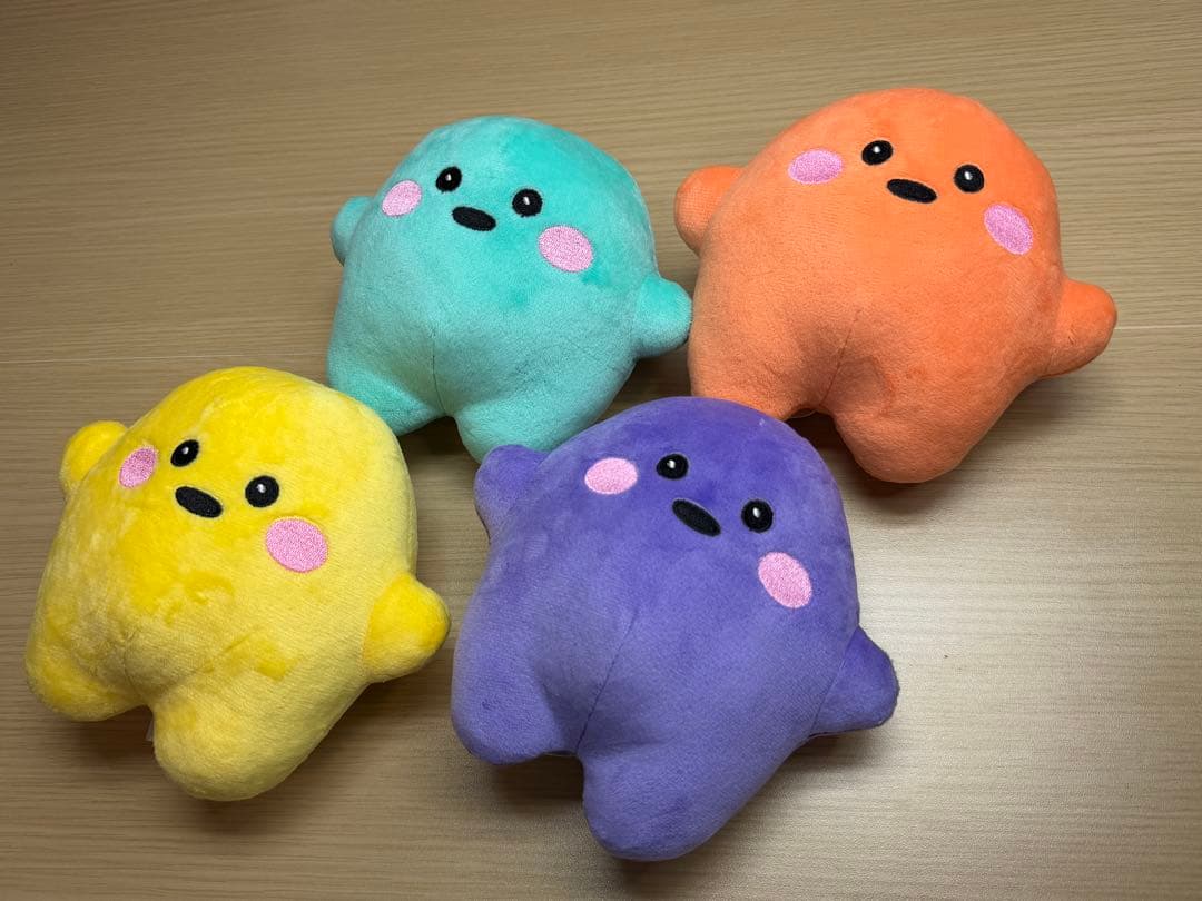 ★万博　サーキュラーぬいぐるみ　大4色セット