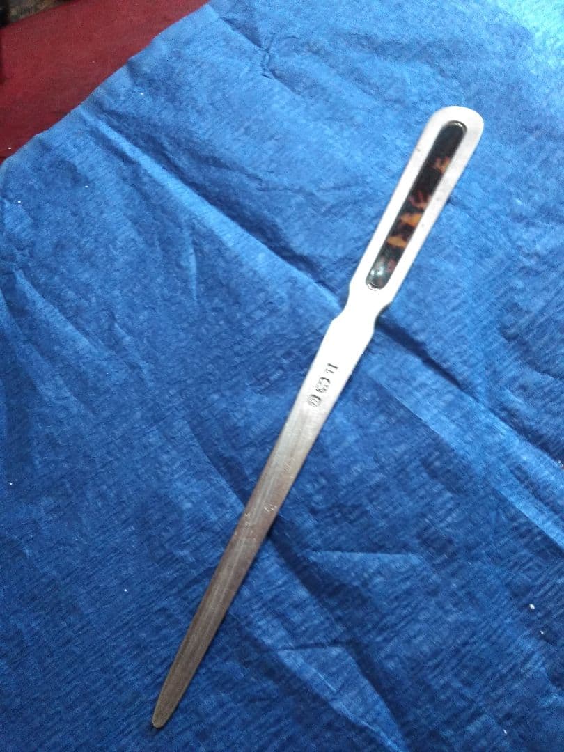 ロンドンでみつけたアンティークのシルバーペーパーナイフ