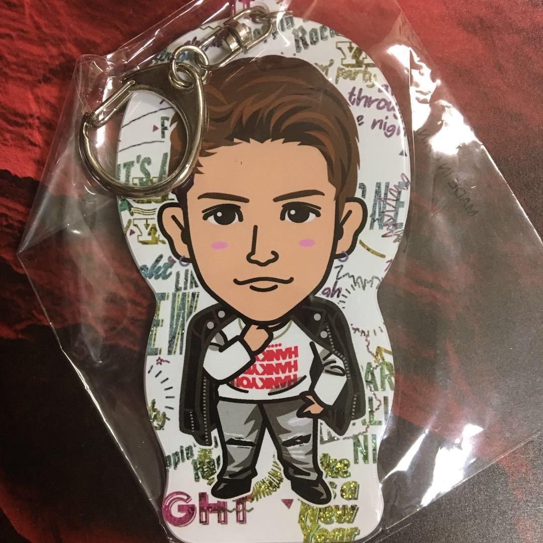 岩田剛典 グリッタープレートキーホルダー PAN