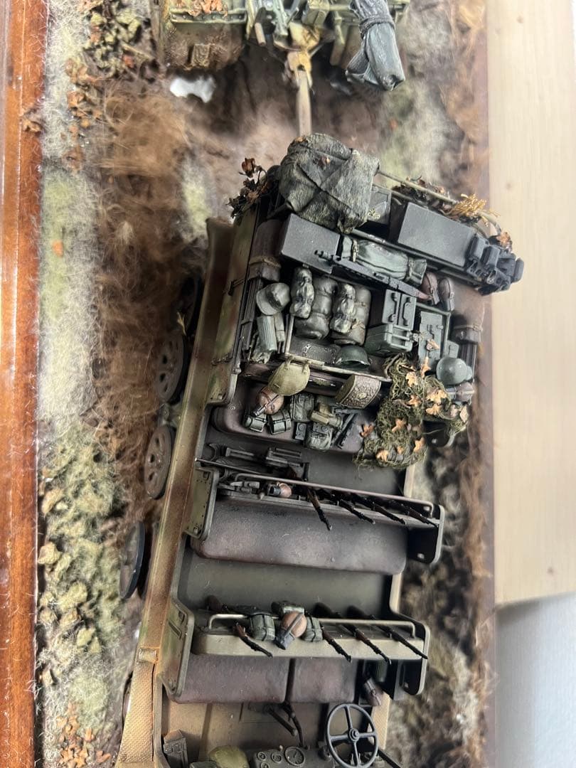 第二次世界大戦 ドイツ軍 ミリタリージオラマ 1/35 完成品　ジャンク　完成品