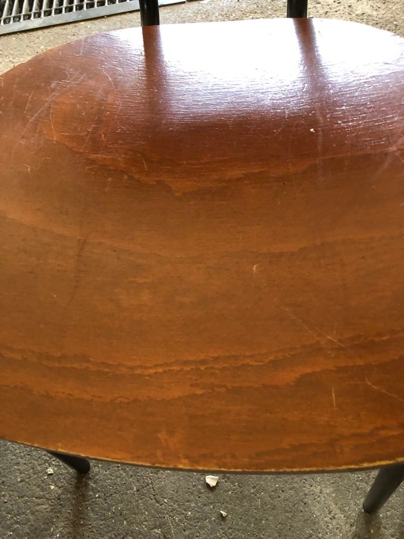 木製ダイニングチェア 2脚セット