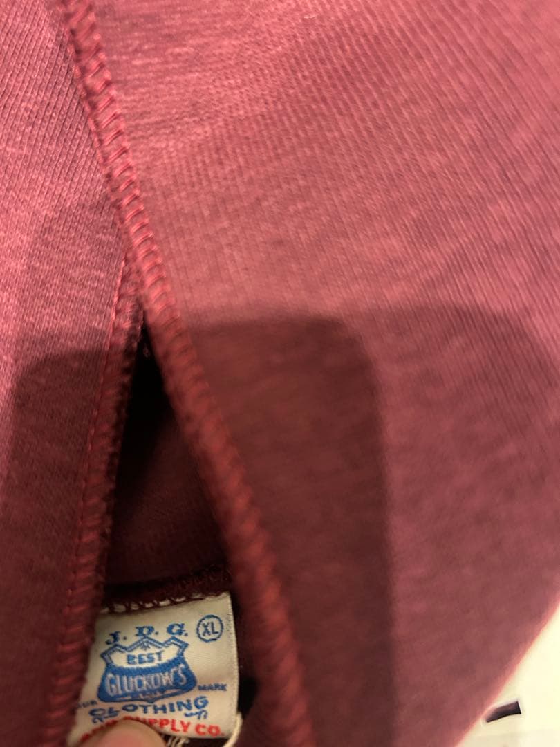 ウエアハウス ダブルフェイスパーカー　ボルドー XL パーカー 未使用