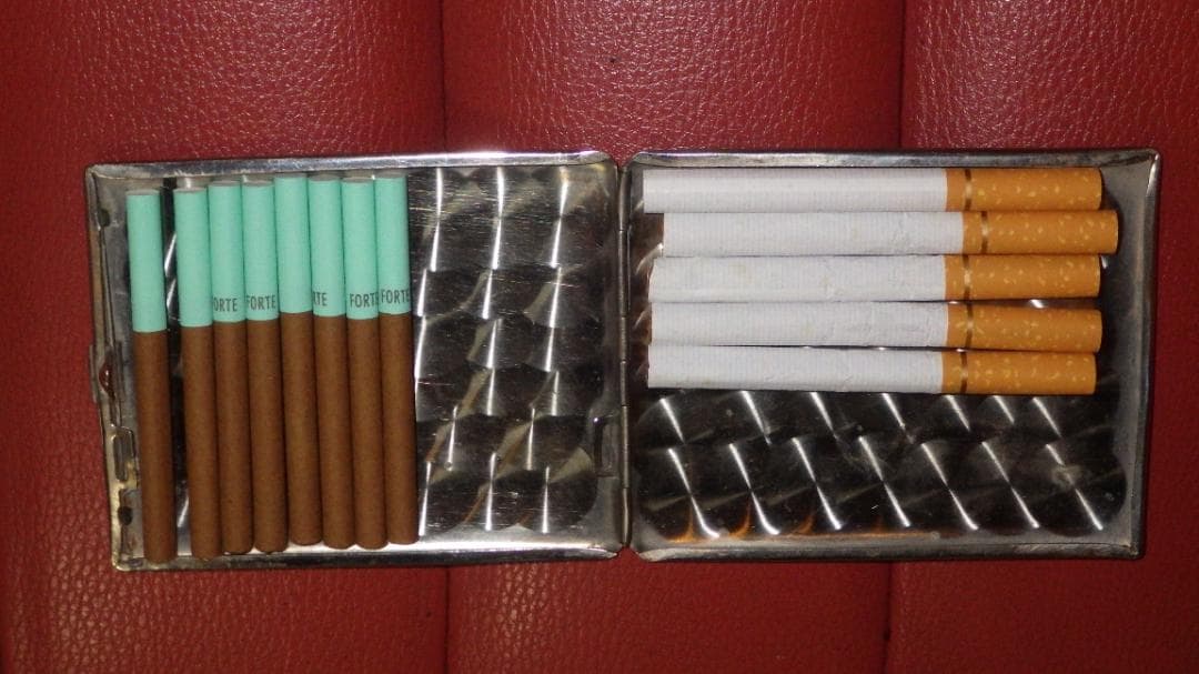 50’S★スーベニア★シガレットケース★23★ビンテージ★タバコ入れ★日本地図