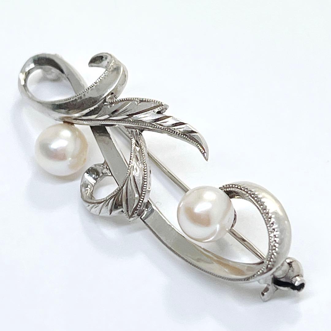 MIKIMOTO ミキモト パール　ブローチ　コサージュ