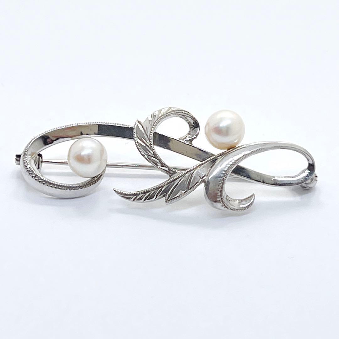 MIKIMOTO ミキモト パール　ブローチ　コサージュ