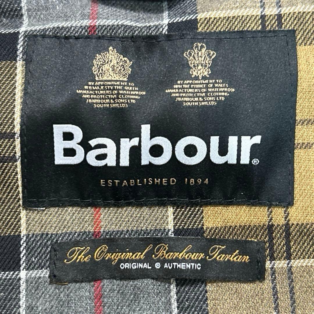 22AW Barbour / BORDER WAX ネイビー サイズ36