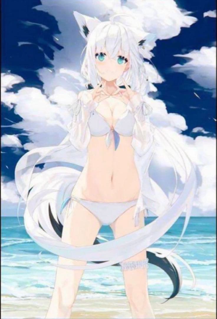 (未開封)ホロクル 5th 白上フブキ　B2タペストリー