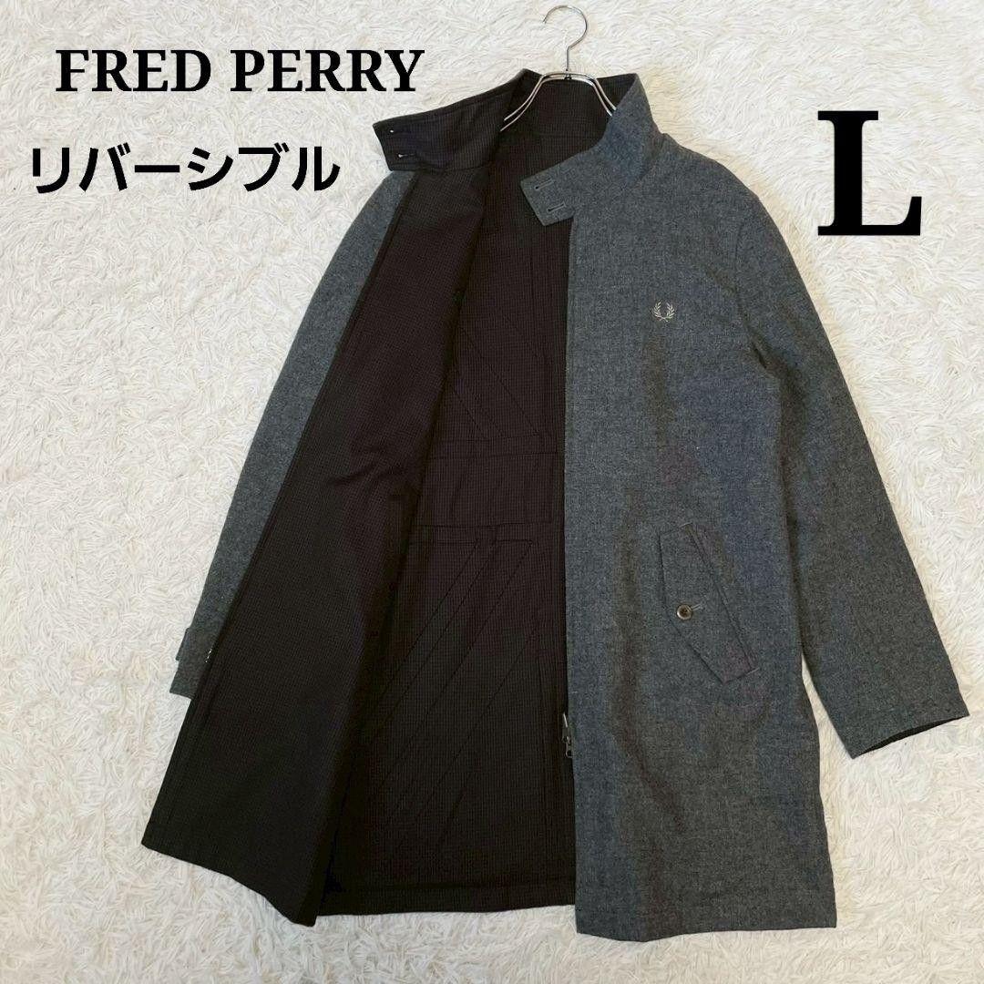 FRED PERRY　フレッドペリー　リバーシブル　ユニオンジャック　コート