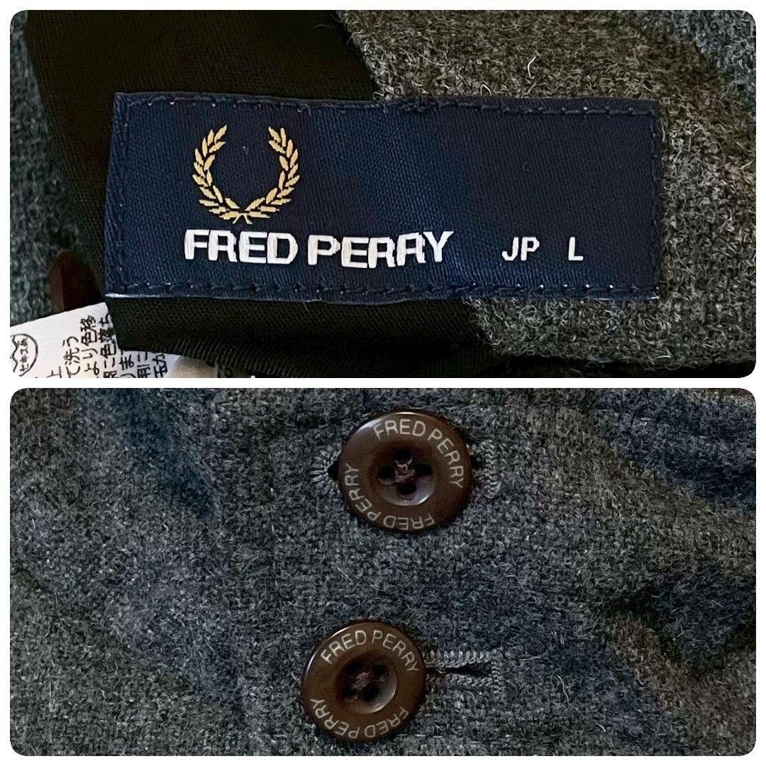 FRED PERRY　フレッドペリー　リバーシブル　ユニオンジャック　コート