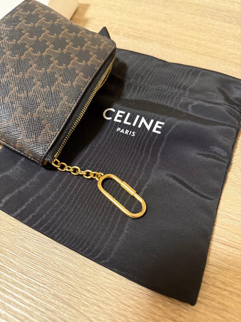CELINE セリーヌ　トリオンフ　カードケース　キーケース