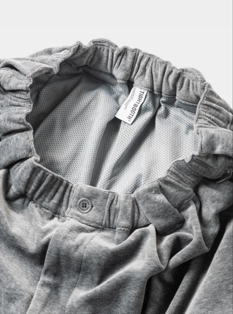 TIGHTBOOTHベロアバルーンパンツVELOUR BALLOON PANTS