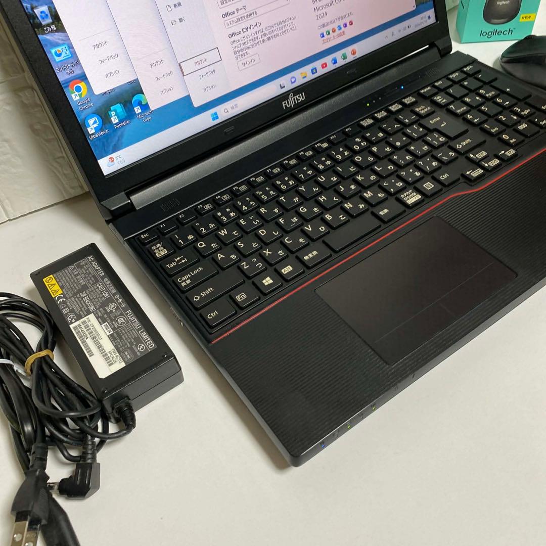 Windows11 オフィス付き　Core i5 SSD メモリ16GB 富士通