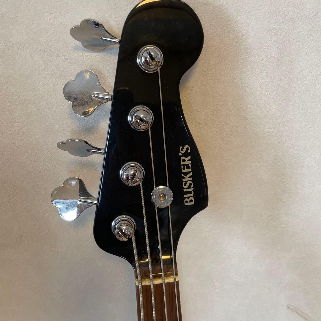 BUSKER'S エレキベース ブラック