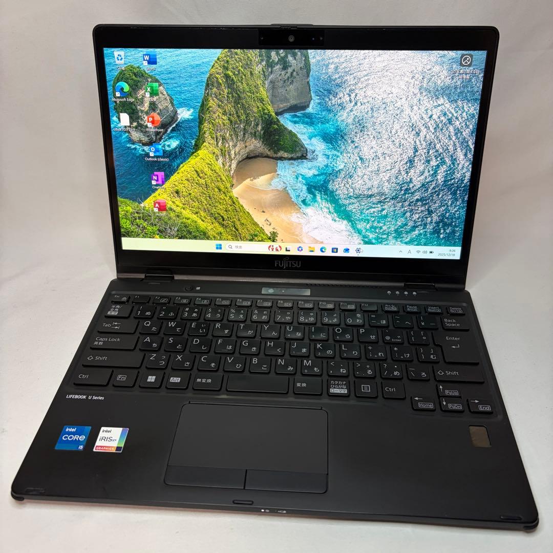LIFEBOOK U9312X 12世代 i5 2in1 タッチパネル オフィス