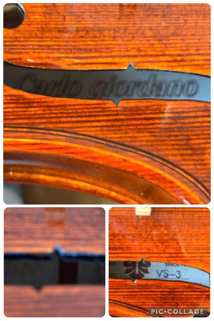 【希少】カルロジョルダーノ　バイオリン　VS-3 4/4