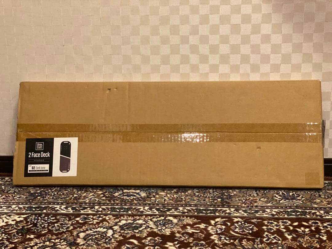 未使用　シムクラフト 2 Face Deck Dark tone スケートボード