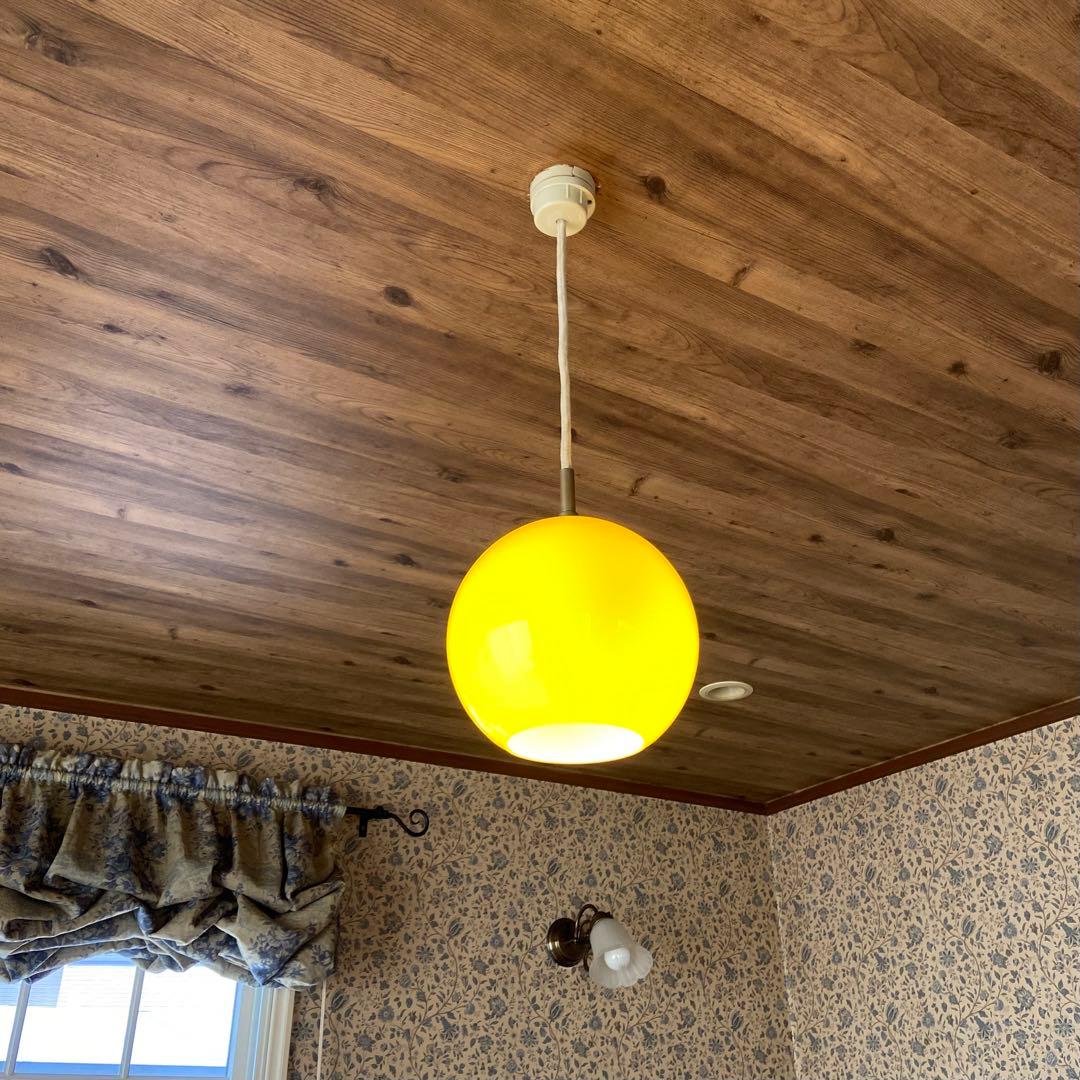 ビンテージ照明　70’s スペースエイジ　レトロポップ　昭和レトロ