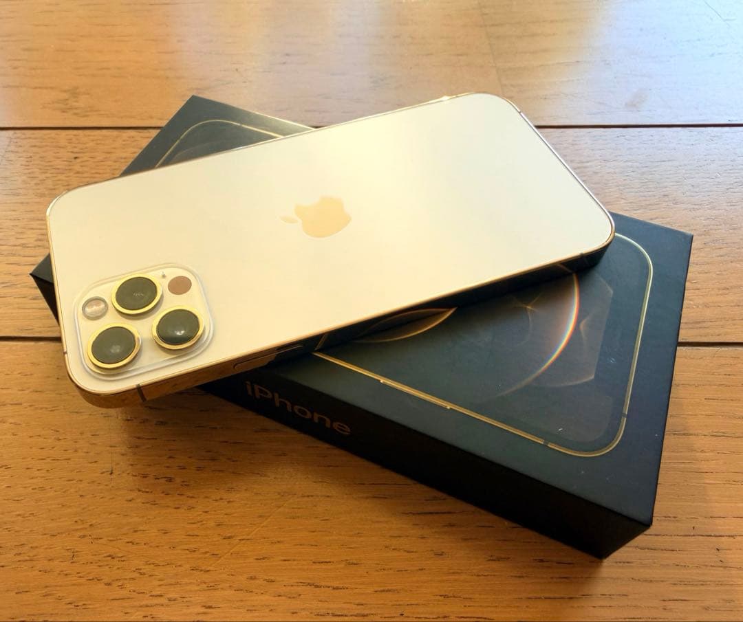【美品】iPhone12Pro ゴールド SIMフリー