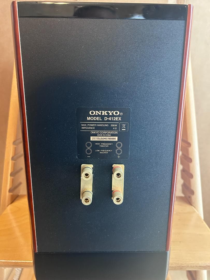 ONKYOD-412EX スピーカー、D-108M スピーカー、インシュレーター