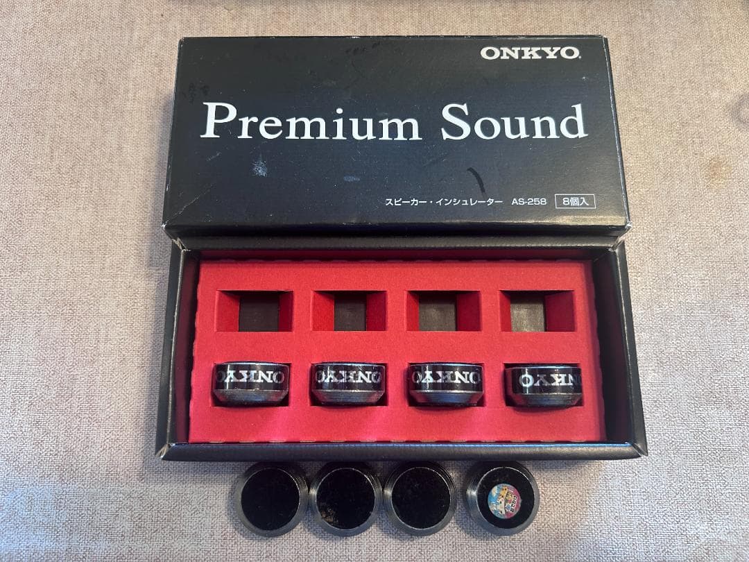 ONKYOD-412EX スピーカー、D-108M スピーカー、インシュレーター