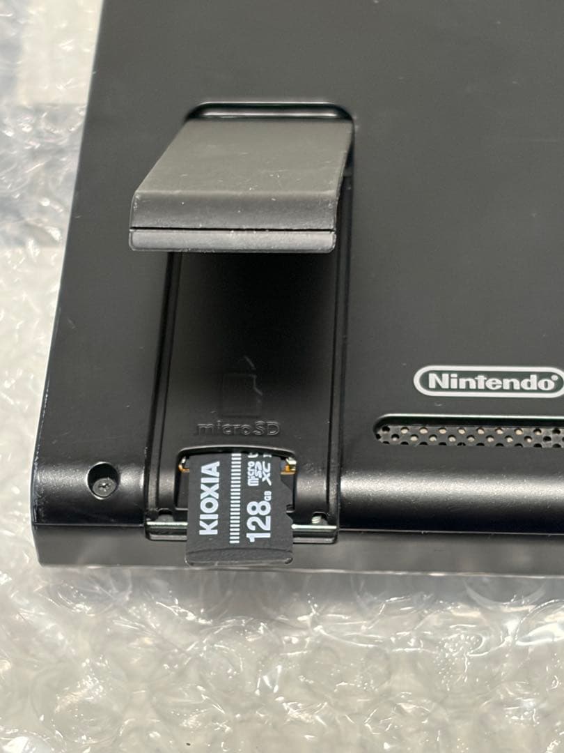 【未対策機】Nintendo Switch本体 箱付き　SDカード128GB付き