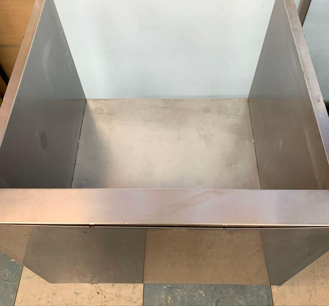 タニコー 業務用ステンレスガスコンロ台 ガード付き H810×600×600㎜