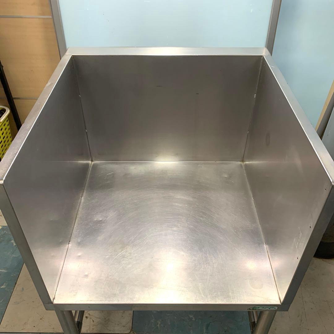 タニコー 業務用ステンレスガスコンロ台 ガード付き H810×600×600㎜