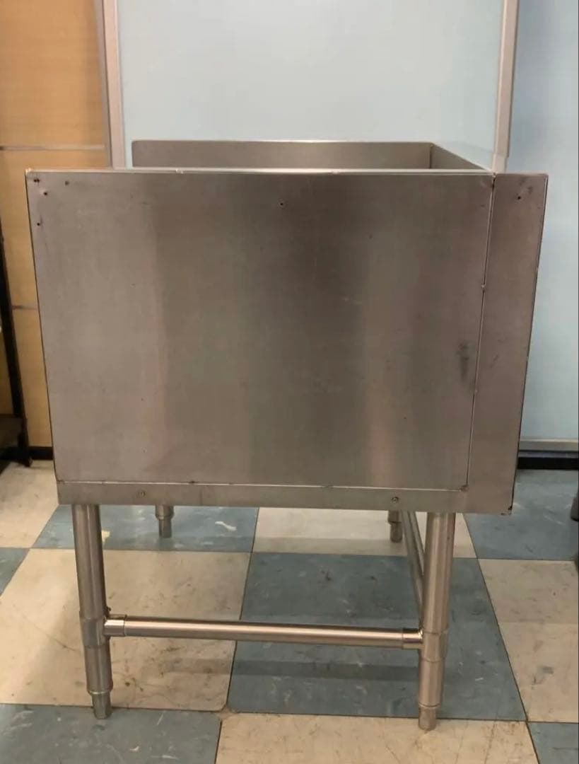 タニコー 業務用ステンレスガスコンロ台 ガード付き H810×600×600㎜