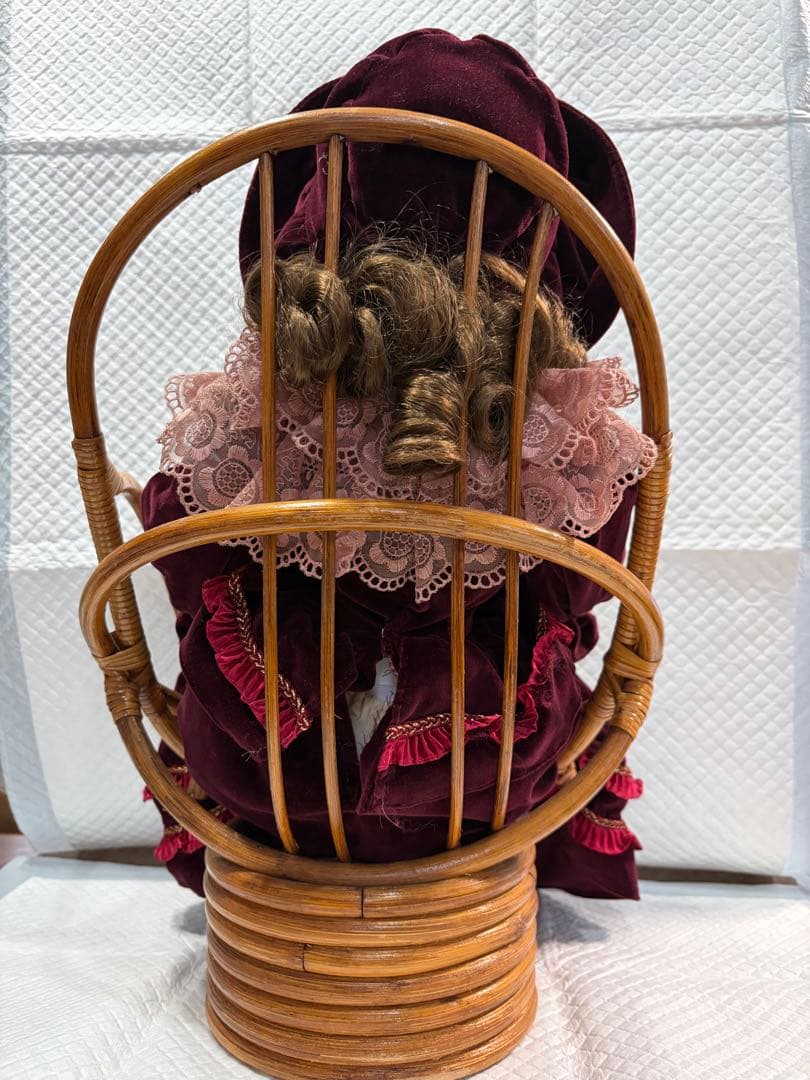 オオイケ社製 スリープアイ人形 ドールチェア2点セット