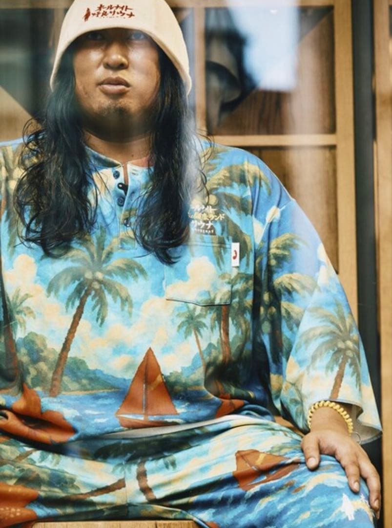 サウナ田ヒロユキ サウベニア 別注 館内着＆ナップサック　フリークスストア限定品