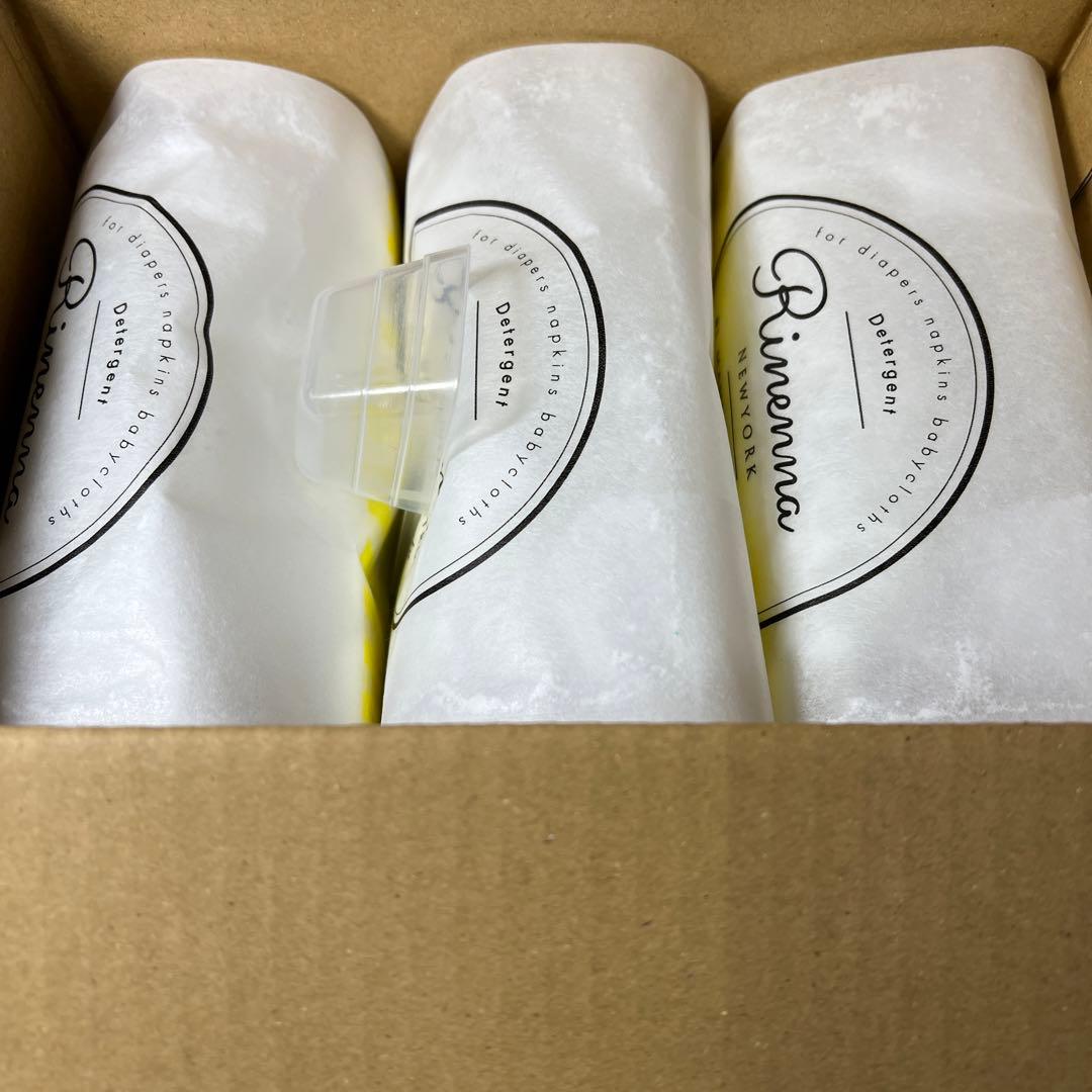 G632 リネンナ　洗濯用洗剤 マンダリンシトラスの香り 詰替袋1kg3袋