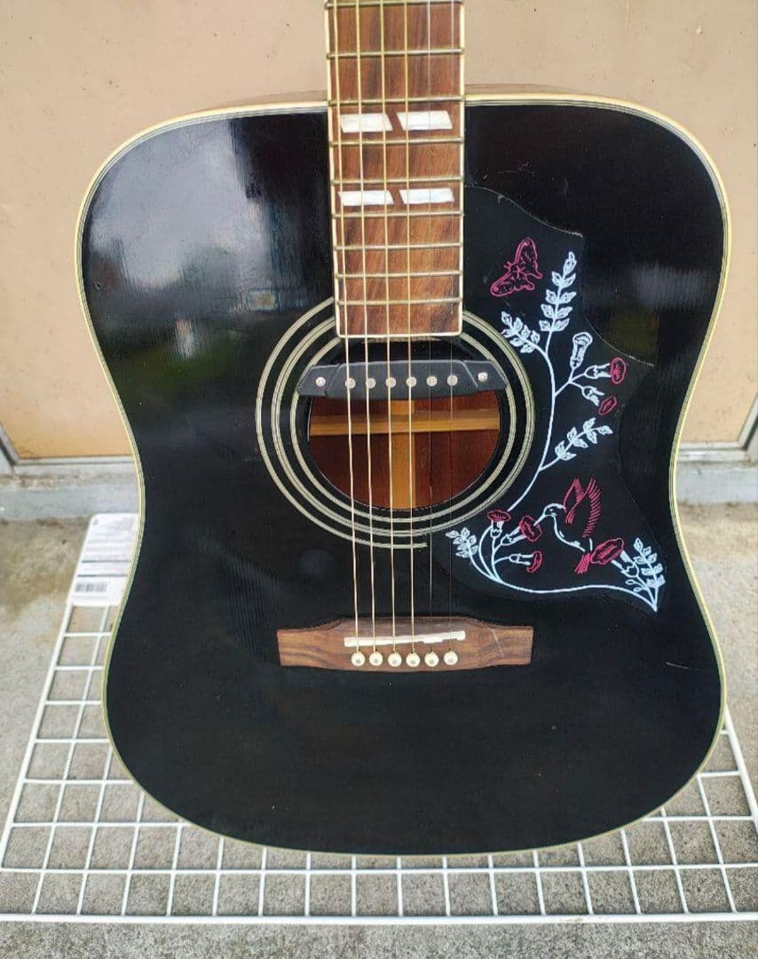 美品 Epiphone　Hummingbird Artist Wピックアップ付