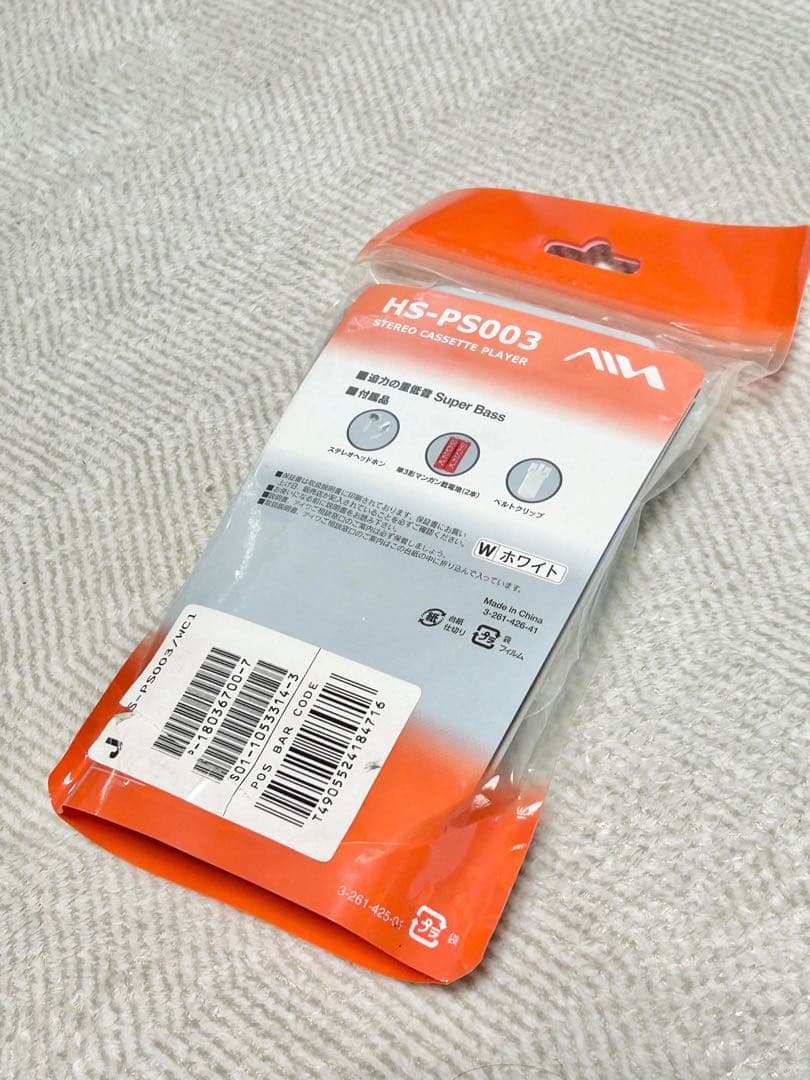 カセットプレイヤー SONY アイワ AIWA  HS-PS003