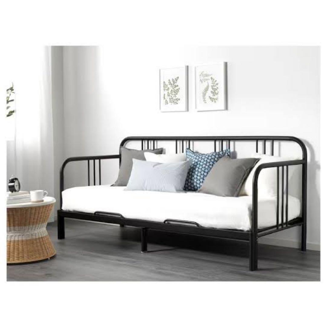 【直接引き取り希望】IKEA fyresdal シングルベッド ダブルベッド