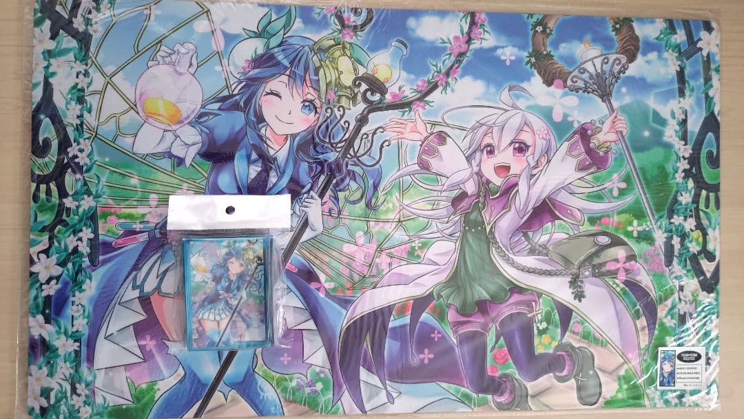 【未開封】遊戯王 ジャスミン＆ローズマリー スリーブ+プレイマット 同人